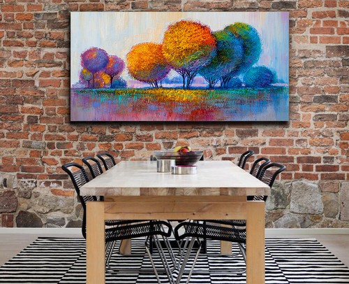 Trees nature bright abstract - nature,