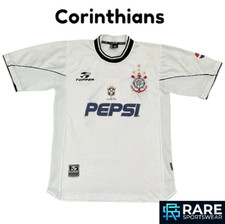 AUTHENTIC VINTAGE CORINTHIANS 2000-01 FOOTBALL SHIRT LARGE ADULT (V GOOD) No10