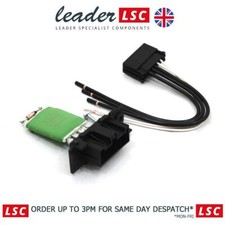 Heater Blower Fan Resistor and Wiring Repair Kit Vauxhall Corsa D 2007 to 14 NEW