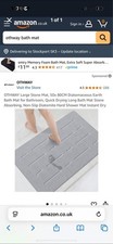 Stone Bath Mat Quick Dry