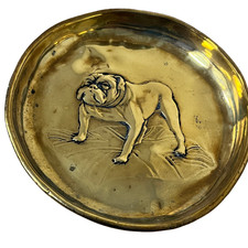 Vintage Brass British Bulldog
