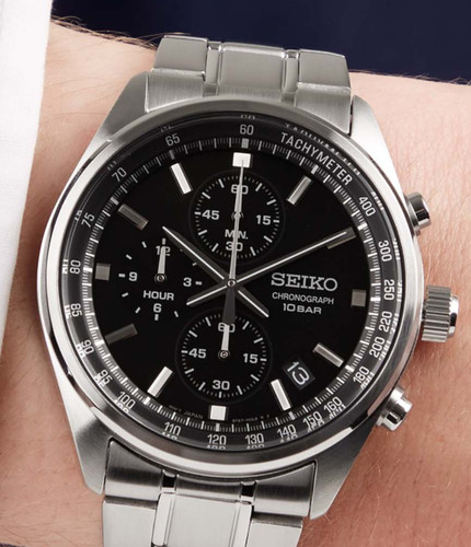 Seiko quartz chronograph - seiko,