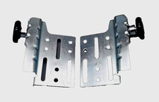 Pair of rollers for gates with