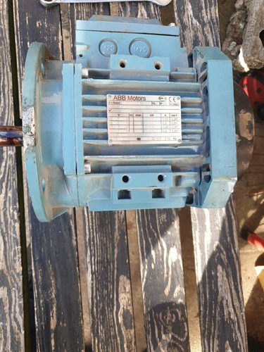Electric motor phase job - motor.,