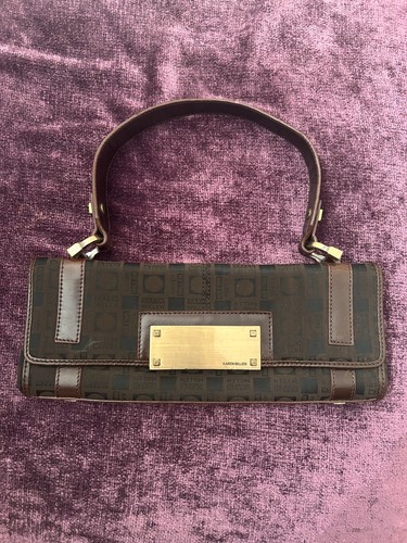 Karen millen brown monogram - karen,