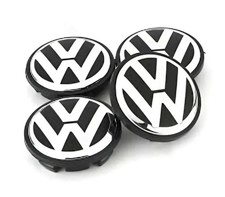 4 x Alloy Wheel Centre Hub Caps 65mm Golf Passat Sharan 3B7601171 UK Seller