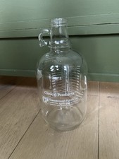 Vintage Chemistry Lab Glass Bottle By Chesebrough Ponds Inc. Half Gallon