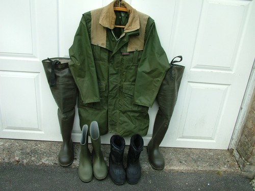 Job lot fishing - lot, clobber