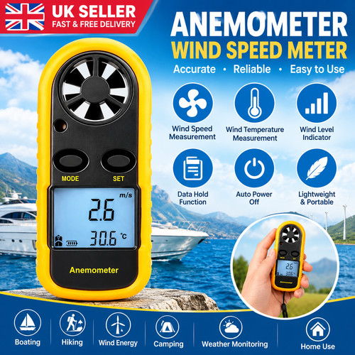 Digital anemometer air - air, flow