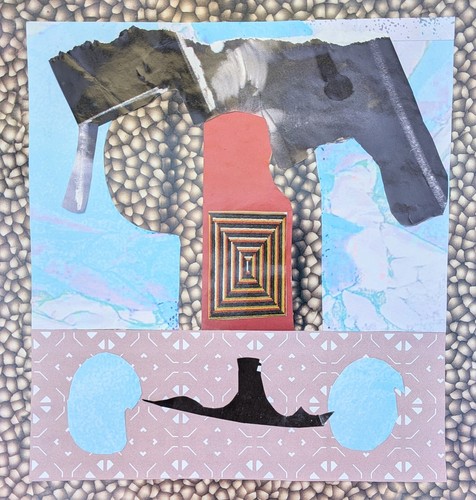 Ives surrealist collage - surrealist,