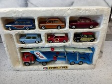 Corgi Gift Set 48. Ford 1138 transporter &  6 cars in part box