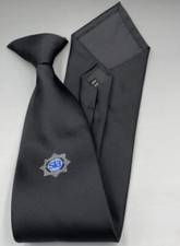 SIA BLACK CLIP-ON TIE WITH SIA