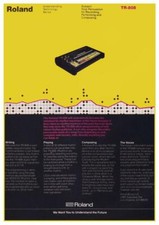 Roland TR-808 * POSTER * Hip