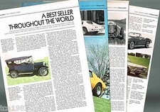 Old CHEVROLET History Article