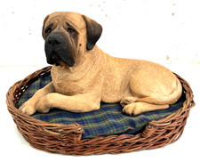 English Mastiff, Sandicast Figurine , Artist Sandra Brue