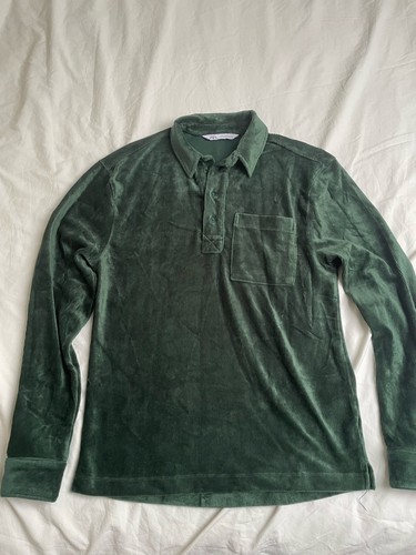 Zara fine cord polo - polo, mens