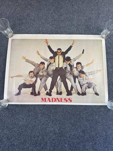 Vintage madness band poster - vintage,