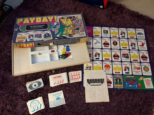 Payday board game by palitoy - board,