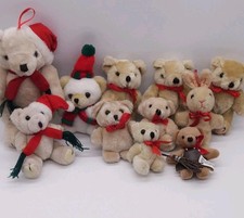 Vintage mini teddy bears - vintage,