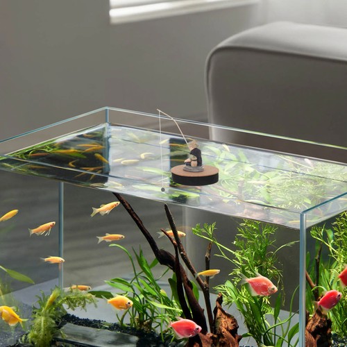 Floating fish tank decoration - floating,