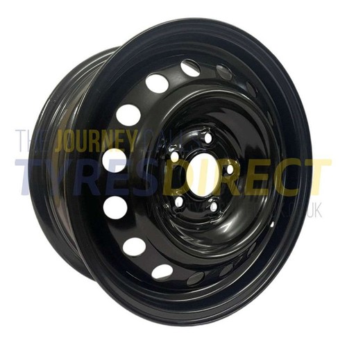 Black van steel wheels - black,