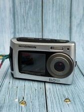 Maginon Splash 80 8MP Silver Dual Screen Waterproof Digital Camera Read Desc