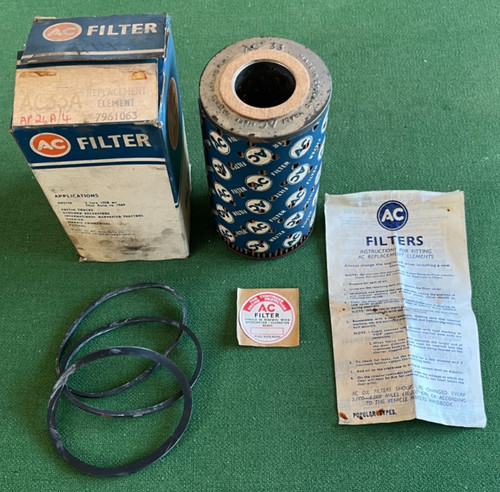 New oil filter ac33a - new,