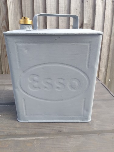 Vintage esso petrol can with - esso,