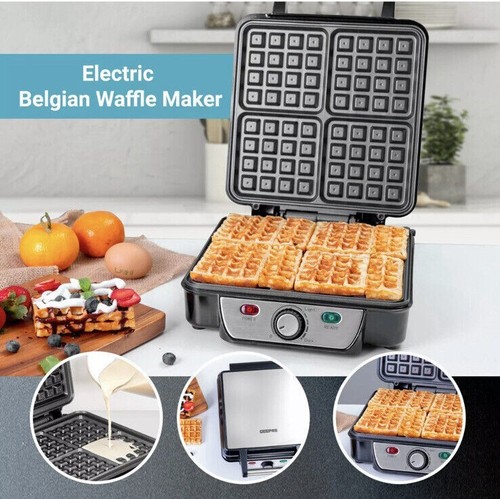 Geepas waffle maker slice - geepas,