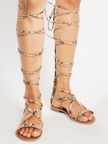Gladiator lace strappy - lace, up
