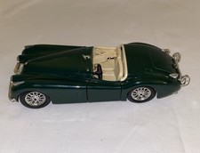 BURAGO Jaguar XK 120 (1948) Scale 1/24 Green For Spare Or Repair