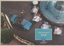 CAR BROCHURE - PEUGEOT 306 CABRIOLET - APRIL 1994