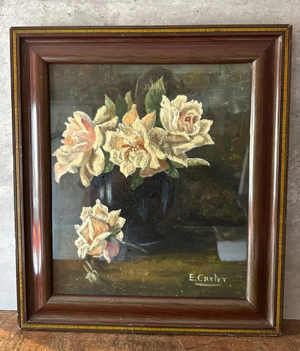 Vintage original oil - oil, painting
