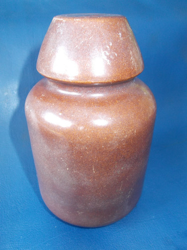 Gpo brown ceramic telegraph - gpo,