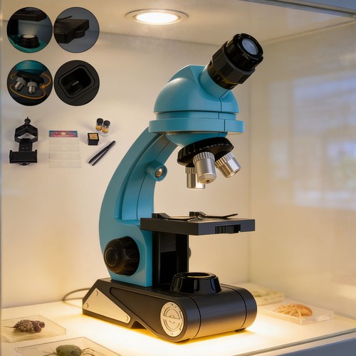 Kid microscope high - microscope,