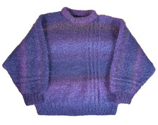 Hand Knit Mohair Cropped Wool