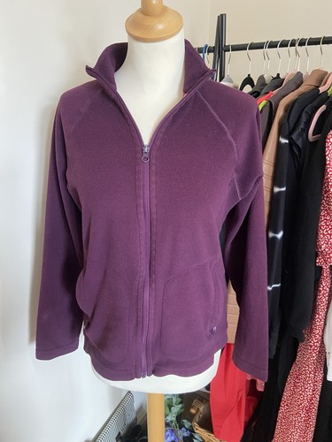 Berghaus purple fleece jacket - berghaus,