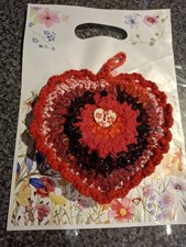 Crochet heart New Handmade