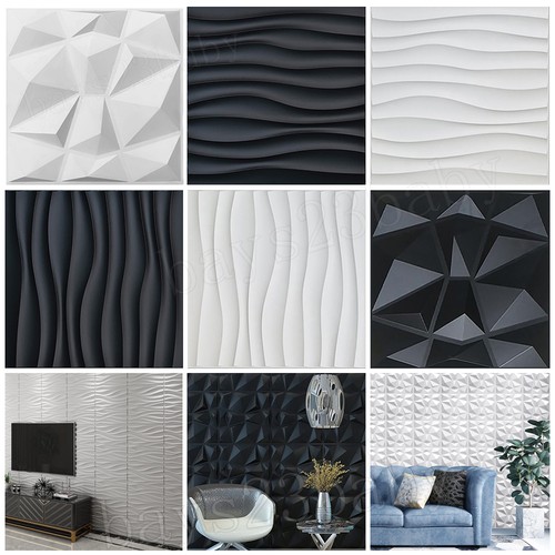 40x wall panels - 3d,