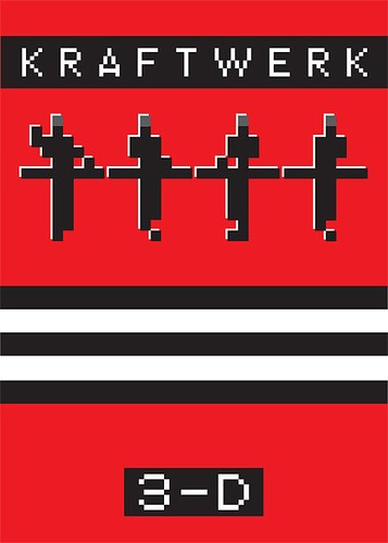 Kraftwerk concert - 3-d,