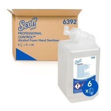 Kimberly-Clark 6392 Scott® Control™ Alcohol Foam Hand Sanitiser 1L (Pack of 6)