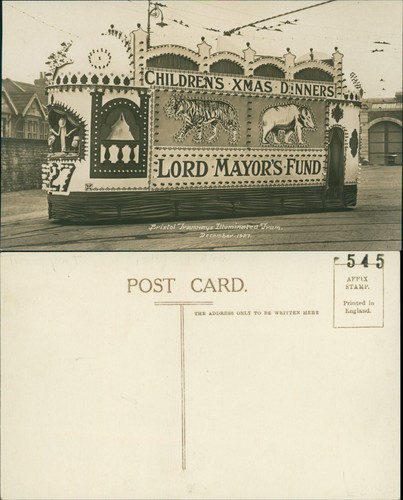 Bristol tramways illuminated - bristol,