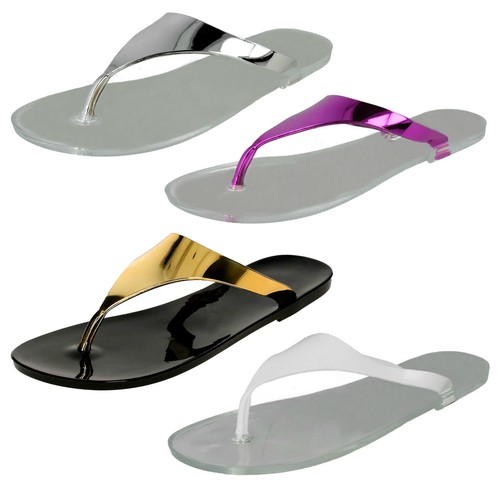 Ladies spot jelly toepost - spot,