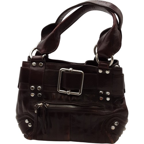 Karen millen brown leather - brown,
