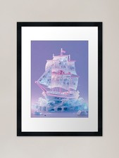Ice sculpture. Framed Art