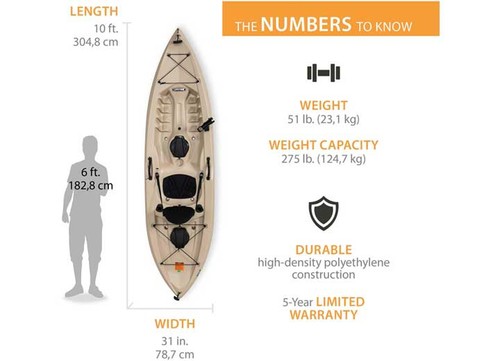Lifetime 90508 tamarack angler - lifetime,