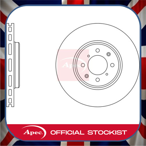 160 front 282mm vented - zr,