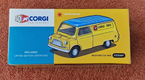 Corgi bedford van 50th - corgi,