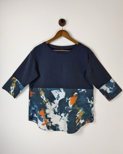 Cos abstract print 1 - print, top
