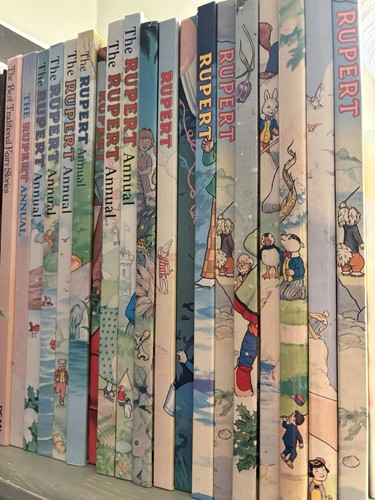 Rupert bear annuals joblot - annuals,